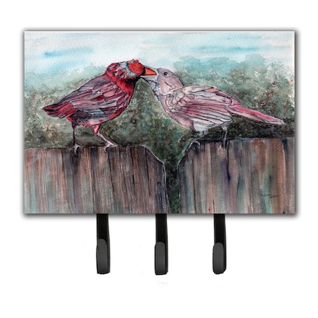 Carolines Treasures Red Bird Feeding Leash or Key Holder 8981TH68